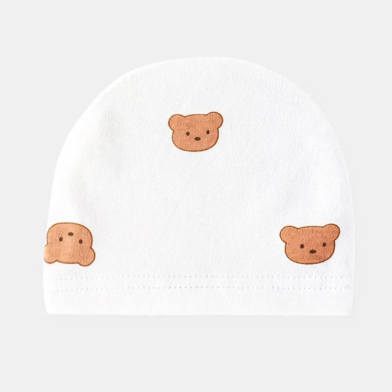 Newborn Hat for Four Seasons 100% Cotton  0-3 Months Boy Girls   Fetal Hat Infant Accessories